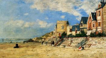 尤金 佈丹 The Tour Malakoff and the Trouville Shore 尤金 佈丹 The Tour Malakoff and the Trouville Shore